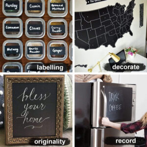 Blackboard Erasable Wall Sticker Chalkboard Sticker Remov...