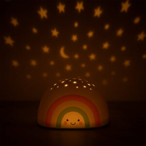 Rainbow projector LED Night Light for Kids (1...
