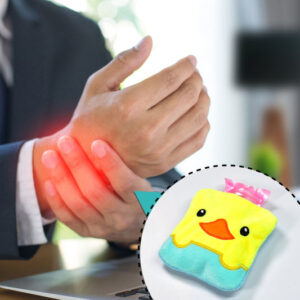 Yellow Duck design small Hot Water Bag with...