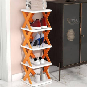 5-Layer Shoe Rack for Small Spaces & Easy...