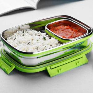 Ganesh Junior Stainless Steel Lunch Pack for Office...