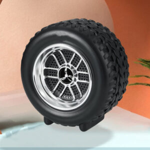 Portable Tyre / Wheel Shape Wireless Bluetooth Speaker...