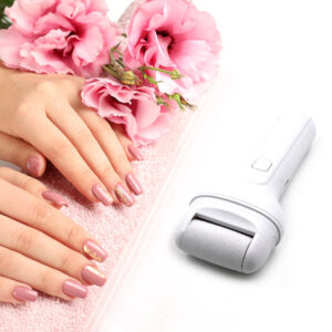 Portable Electric Foot File – Rechargeable Callus Remover...