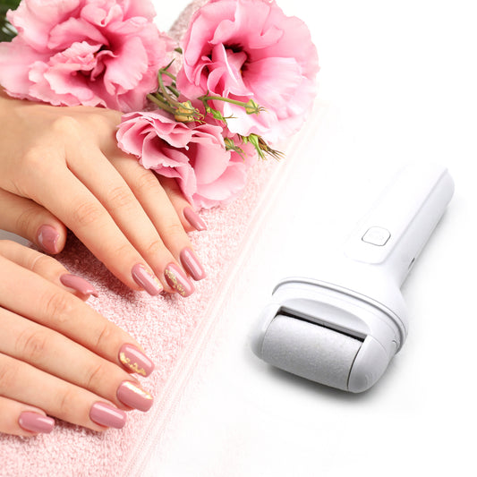 Portable Electric Foot File – Rechargeable Callus Remover...