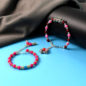Traditional and Trendy Beaded Bracelet with Adjustable Ch...