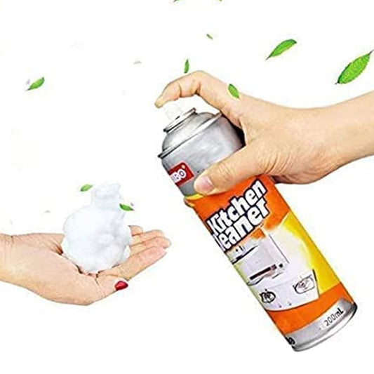 Multipurpose Bubble Foam Cleaner Kitchen Cleaner Spray Oi...