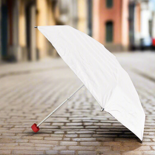 3-Fold Sun & Rain Protective Solid Foldable Umbrella...
