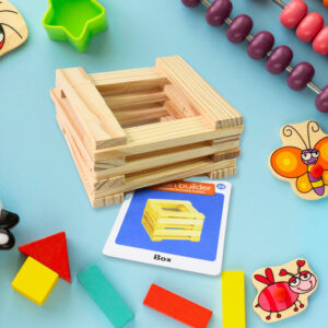 Wooden Pattern Brain Puzzles 20 Pcs Wooden Strips,...
