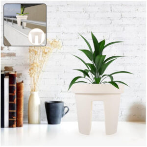 Riding Pot Bling Decor Creative Flowerpot Balcony Flower...