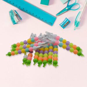 Stylish Pearls Pen Set – Fancy Multicolor Non-Sharpening...