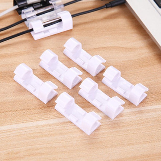 Plastic Cable Clips – Strong Adhesive Wire Organizer...