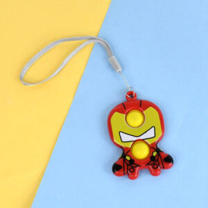 Creative Cartoon Style Mini Push Pop Bubble Keychain...