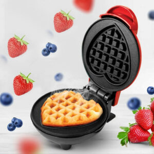Mini Waffle Maker Machine Waffle Iron Home Appliances...