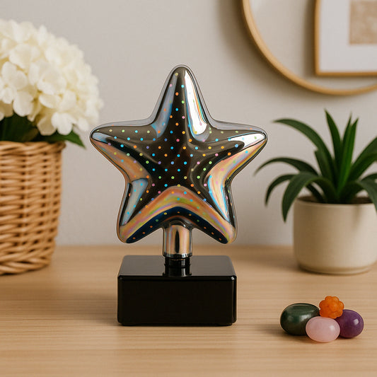 Star-Shaped 3D Illusion Decorative LED Night Lamp (1...