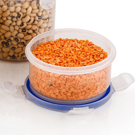 Leakproof & Airtight: 3 Pc Round Food Storage...