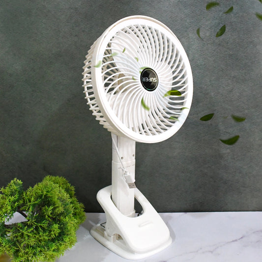 Multifunctional USB Desk Fan – Clip-On Plug &...