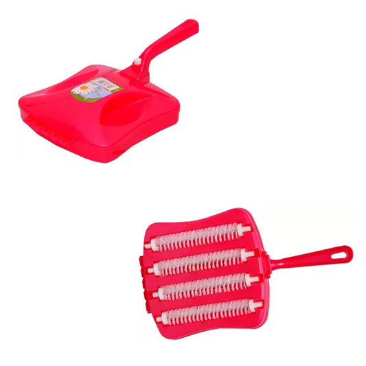 Plastic Handheld Carpet Roller Brush Cleaning with Dust...