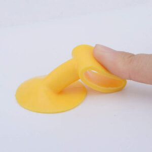 Door Stopper Mini Anti-Collision Silicone Door Handle Cra...