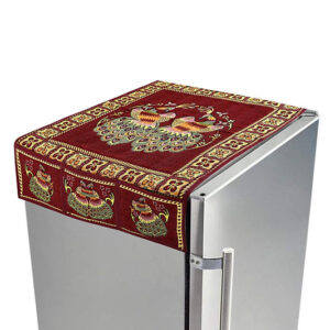 Cotton Fridge Top Cover Set - Standard, Appliance...