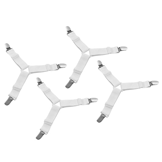 Adjustable Triangle Elastic Suspenders Gripper Holder Str...