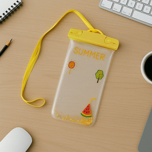 Waterproof Phone Pouch with Belt for All Android...