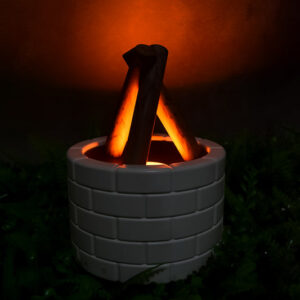 Bonfire Shaped Diffuser Essential Oil Diffuser Multi Func...