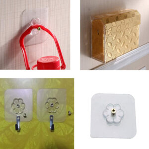 Self Adhesive Hooks Sticker | Screw Nut and...