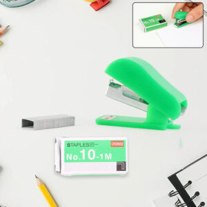 Mini Stapler with 1 Strip of Staples (1...