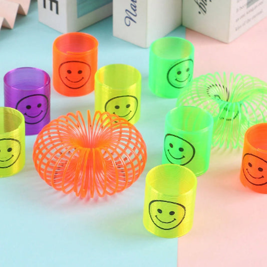 08_c5556386-6018-4cee-8477-db6dc19332b8.jpg Multicolor Magic Smiley Spring, Spring Toys, Slinky, Slin...