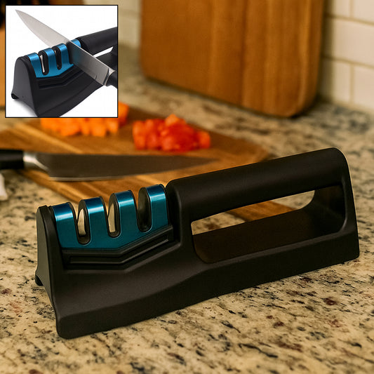 Kitchen Knife Sharpener – Handheld for Chefs &...