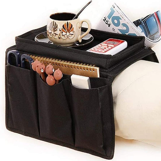Sofa Arm Rest Hanging Storage Bag, Storage Bag...
