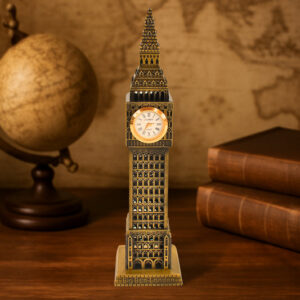 Big Ben London Clock Tower Miniature Metal Statue...