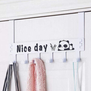 Heavy-Duty Carbon Steel Door Hook Hanger Rack (1...