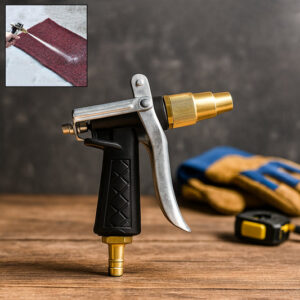 Durable Gold Color Trigger Hose Nozzle Water Lever...