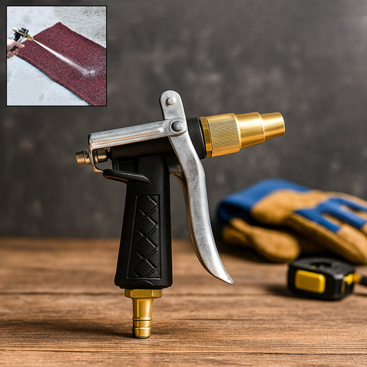 Durable Gold Color Trigger Hose Nozzle Water Lever...