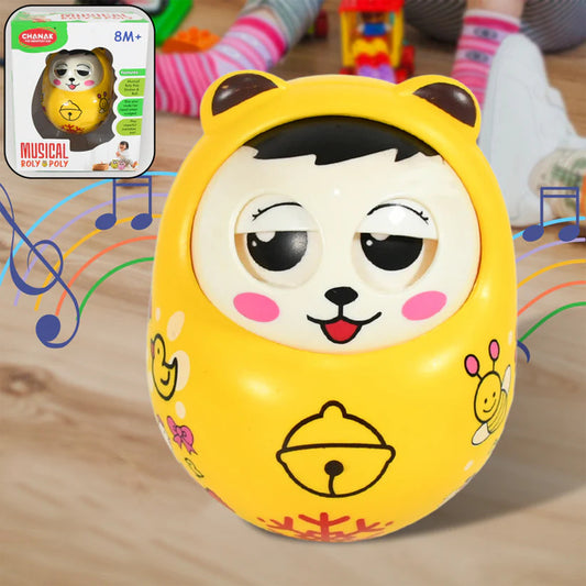 Musical Roly Poly Toys for Baby | Push...