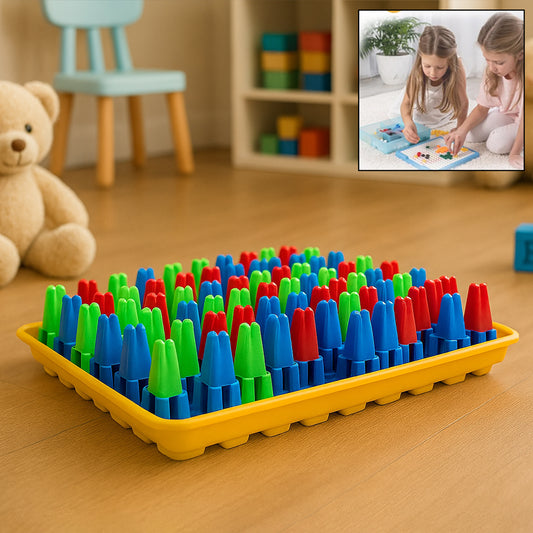 Plastic Color Crush Game Board, A Puzzle Game,...