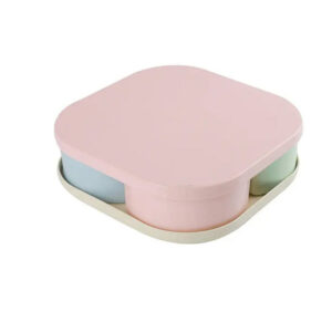 Large Compartment Box | Creative Divided Food Fruit...