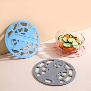 1Pc Silicone Fancy Coaster for holding bowls and...