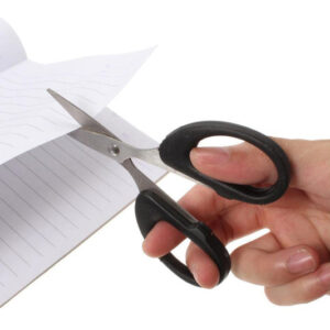 Stainless Steel Scissors with Plastic handle grip 160mm...