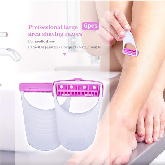 Disposable Body Skin Hair Removal Razor for Women...