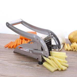 French Fries & Potato Chips Cutter Machine with...