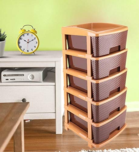 5tier Plastic Modular Drawer System For Multiple Use...