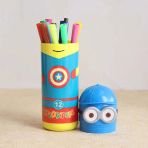 Minions Sketch Pen Set with Attractive Designed Case...
