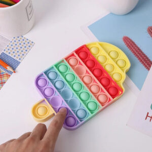 Ice Cream Candy Shape Fidget Toy Push Bubble...