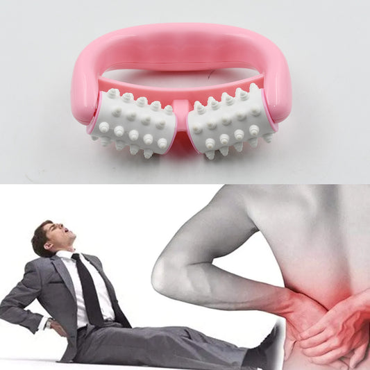 Plastic Massage Roller - 2-Roller Manual Design for...