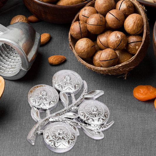 Tree Shape 4 Compartment Mukhwas Dani Serving Tray...