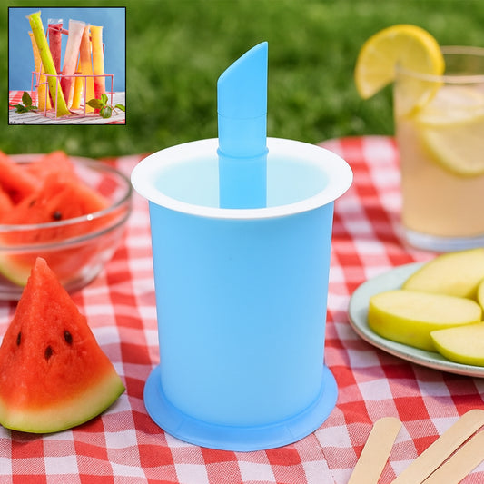 DIY Manual Popsicle Maker – Reusable Ice Cream...