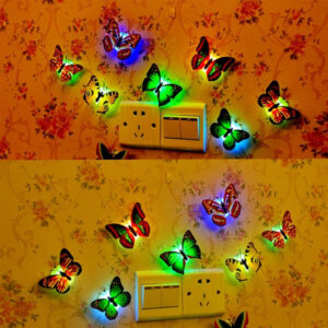 The Butterfly 3D Night Lamp Comes with 3D...