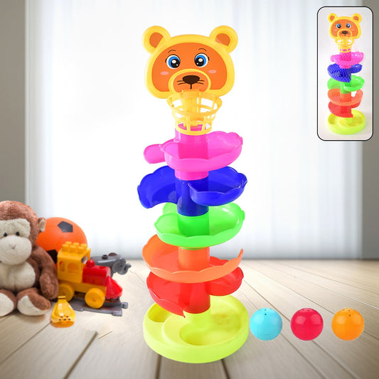 5 Layer Ball Drop and Roll Swirling Tower...
